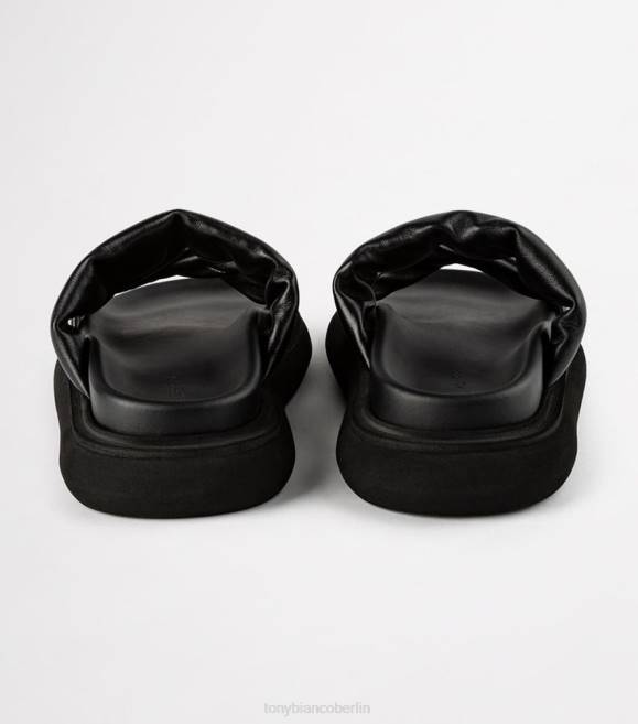 Sandalen| de Tony Bianco Frauen Juni-Sandalen schwarzes Nappaleder 4624639